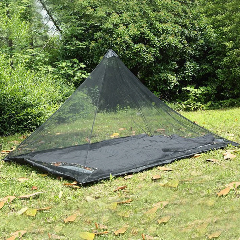 

Mesh Camping Tent With Carry Bag Water Resistant Outdoor Mesh Tent Bug Net Outdoor Camping Hiking Fishing Equipment 2023 New