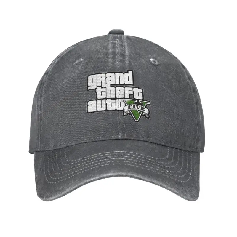 

Custom Cotton Adventure Game Baseball Cap Hip Hop Women Men's Adjustable GTA Adventure Game Dad Hat Summer