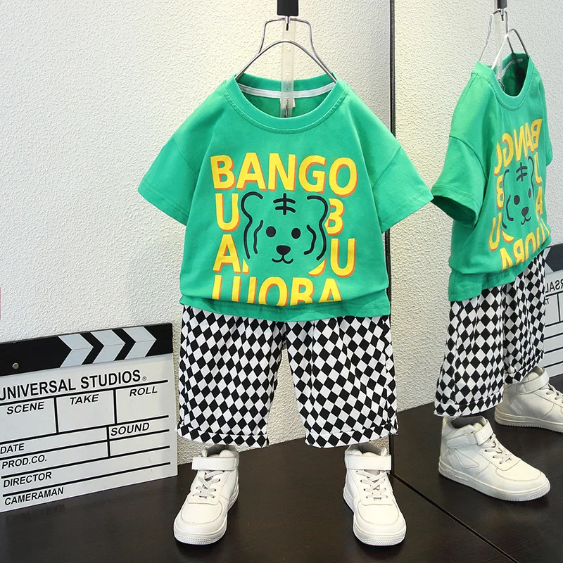 

Boys Clothes Toddler Boy Summer Outfits Children's Clothing 4 5 6 7 8 9 10 11 12 13 14 15 Years Kids Children's Boy's Clothing