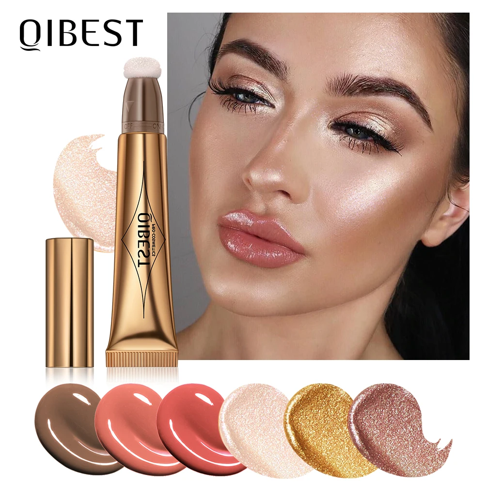 

Blush Highlighter Stick Glitter Contouring Bronzer Shimmer Powder Highlight Contour Corrector Illuminator Makeup