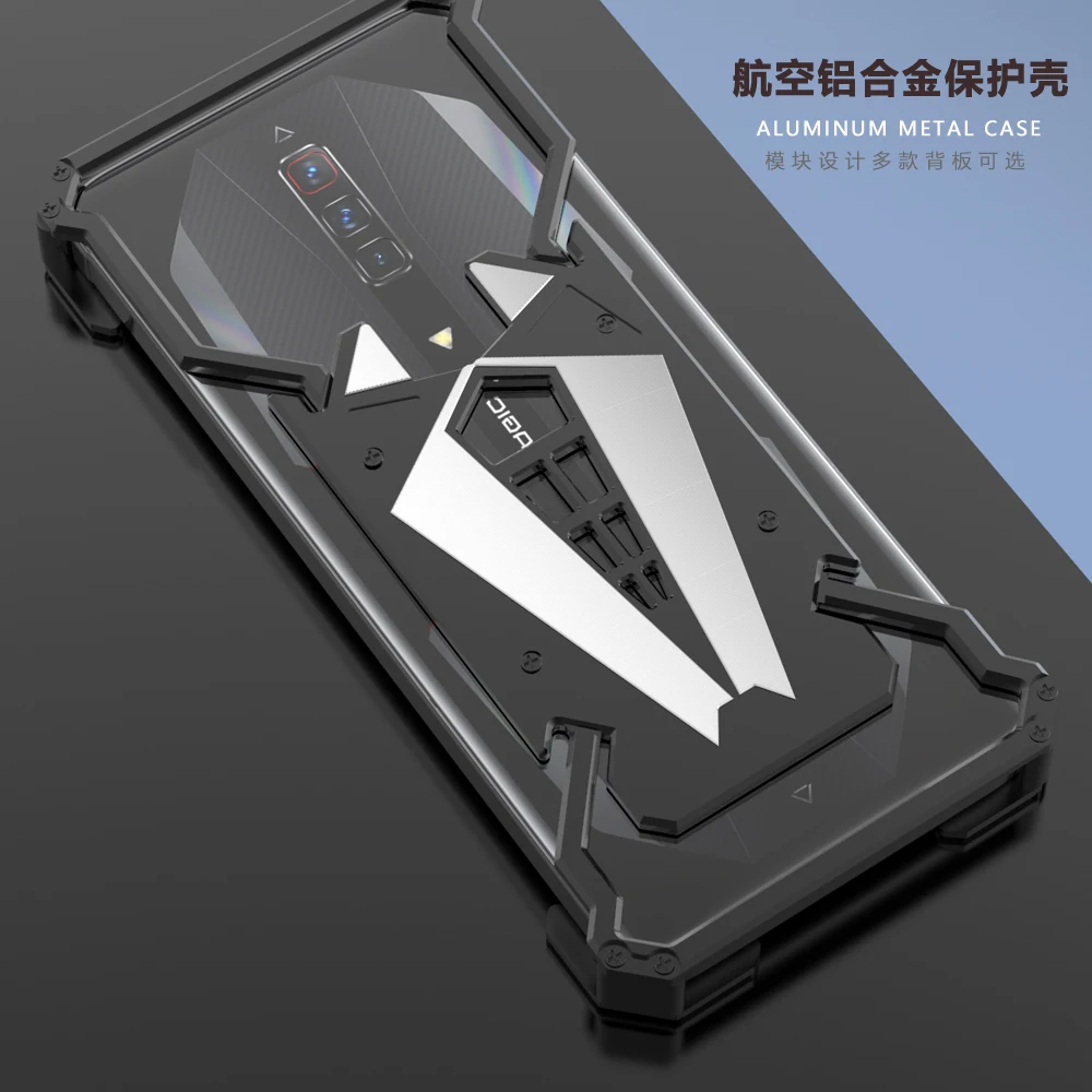 

2021 Hot Luxury Shockproof Aluminum Metal Armor Ring Case For Nubia Red Magic 6 6R Pro 5G 3 3S Aluminium Bumper Case Metal