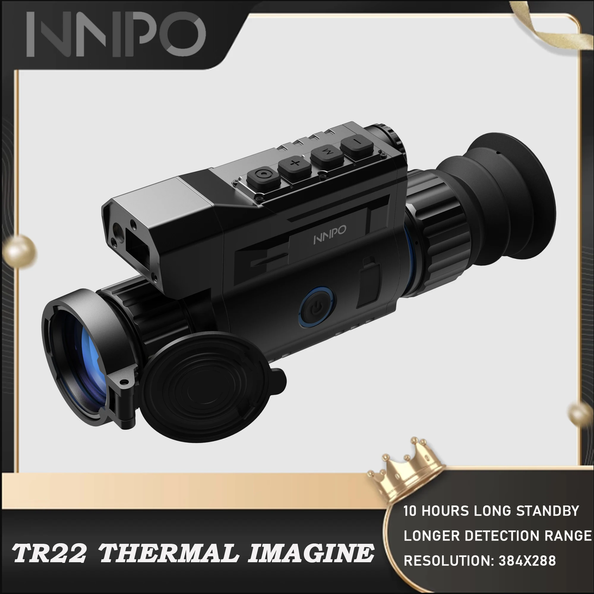 

NNPO Thermal Scope 12μm 384x288 For Hunting Monocular With aRangerfinder High Shock Resistance 25/35/50mm Lens VS PARD SU25-LRF