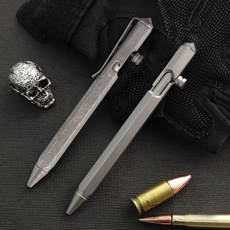 

Ручка тактическая из титанового сплава, легальное оружие для самозащиты, сломанное окошко из вольфрамовой стали, для самообороны, для повсе...