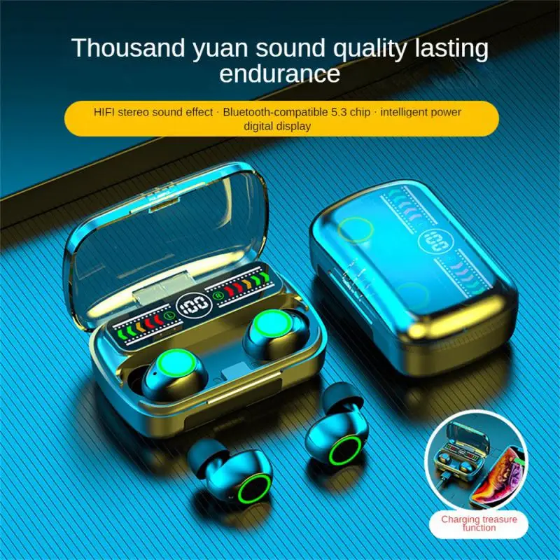 

Wireless Micro Interface Portable Three-dimensional Sound Quality Small Touch Fully Compatible Chip 5.3 Fingerprint Colorful