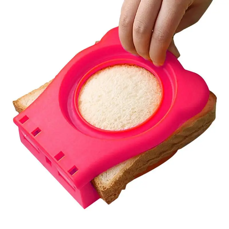 

Sandwich Sealer And Cutter Stainless Steel Bread Fruit Cookie Cutters For Kids Sandwich Decruster Press Mold Pancake Maker DIY