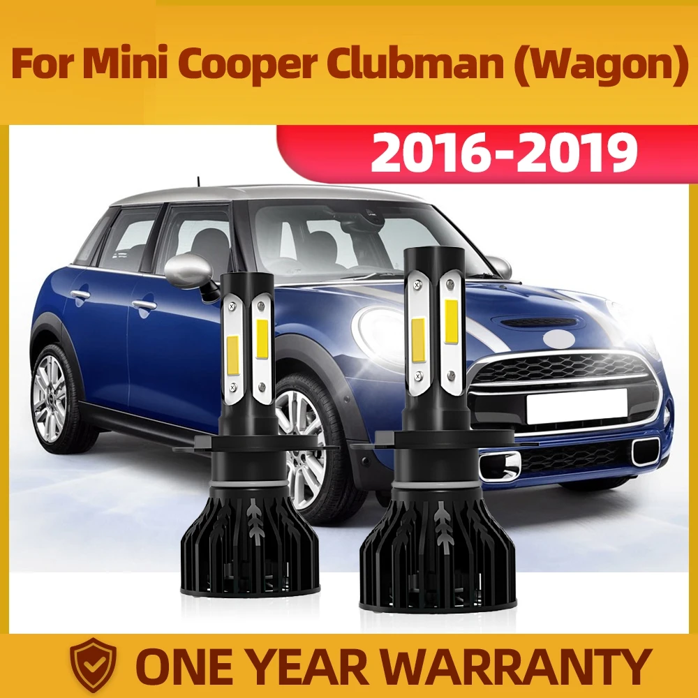 Комплект фар ближнего и дальнего света TEENRAM 6000 лм 2016 K H4 для Mini Cooper Clubman (Wagon) 2019-