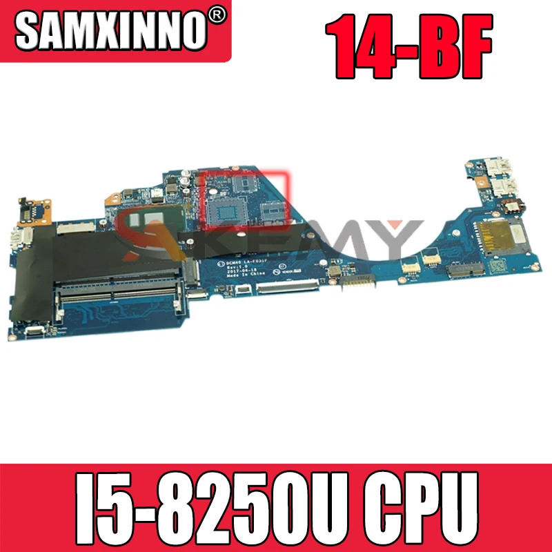 

100% рабочая материнская плата 100% hp 14-BF стандарта DCM42