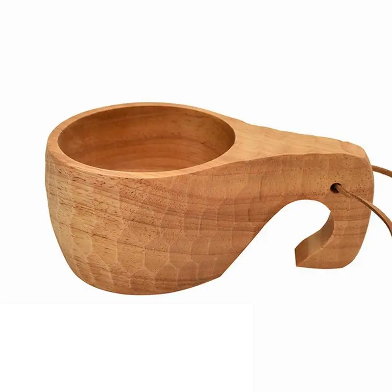

Wooden Camp Cup Wooden Coffee Mug Wooden Drinking Cup Camping Mug For Coffee Tea And Milk 200ml For Hiking Camping Backpacking