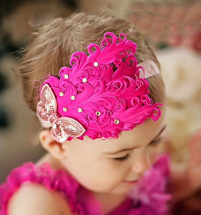 

1pcs Baby Girls Hair Band Elastic Infants Hair Bands For Girls Fashion Kids Turban Headwraps Accessories Cute Flower Headbands