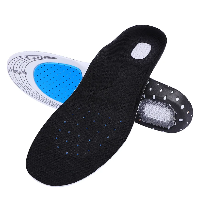 Arch Support Sports Insole For Shoes Men Women Breathable Gel Heel Cushion Running Military Training Sweat Absorbing Eva Insoles