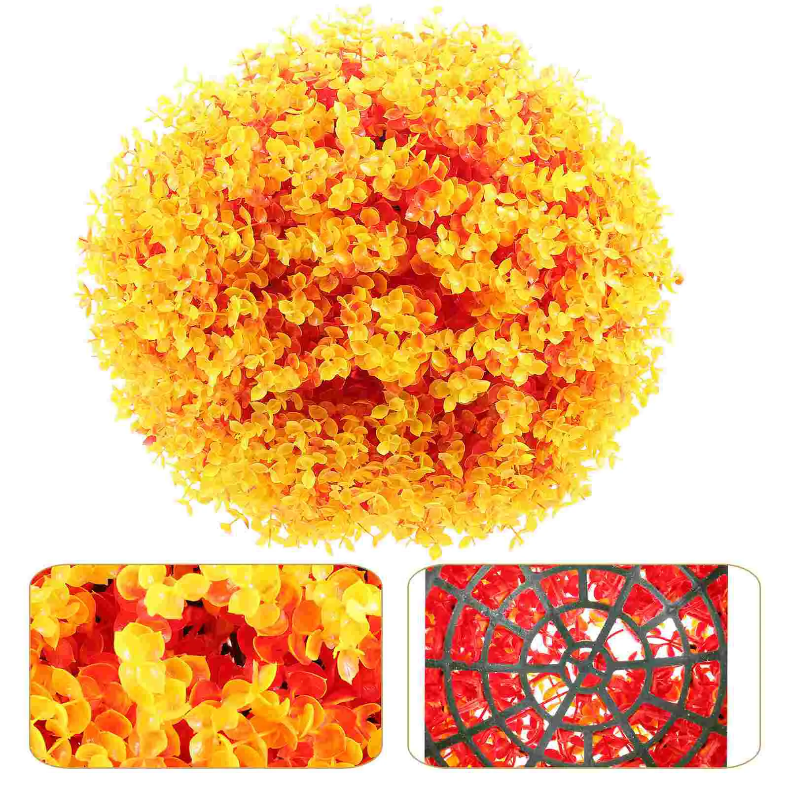 

Eucalyptus Grass Ball Wedding Decorations DIY Ornament Green Leaves Indoor Topiary Plastic Mother