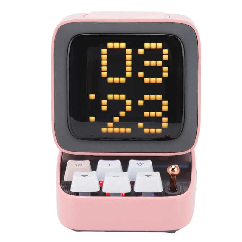 Gaming Speaker Wireless Pixels Retro Cute Wide Sound Coverage Online Radio Small Speaker Home Decoration