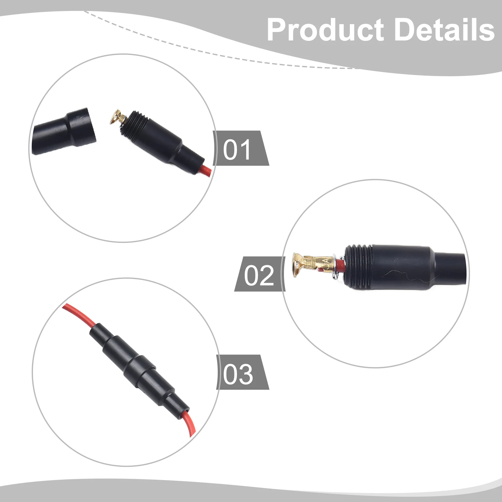 Встроенный держатель предохранителя премиум-класса 10 шт. винтовой тип FastBlow