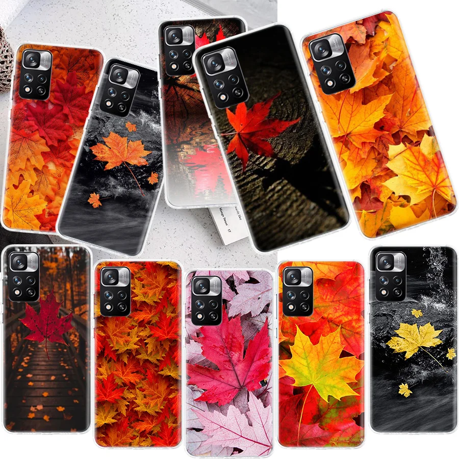 

Autumn leaves, red maple leaves Phone Case For Xiaomi Redmi 9 9T 9C 9A 8A 8 7A 7 6A 6 10X 10C 10A 10 Prime S2 K40 K30 K20 Pro Ca