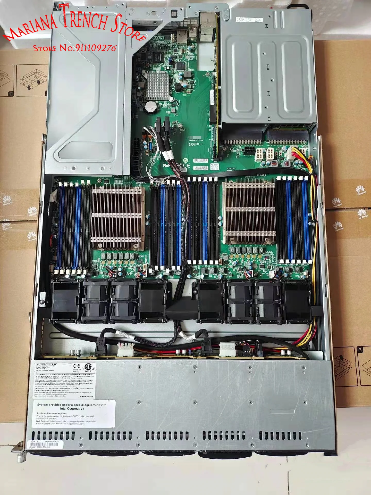 X10DRU-i + для супермикро материнская плата с производительностью LGA2011 семейство E5-2600