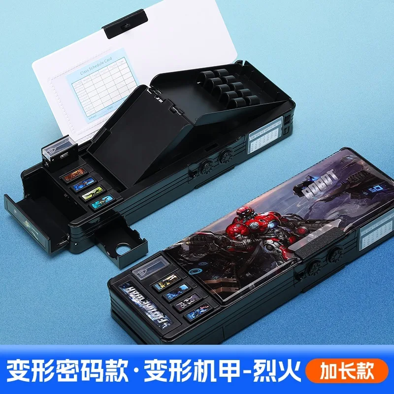 

Деформируемый Пенал С Кодовым Замком И Многофункциональной Кнопкой Для Мальчиков И Девочек