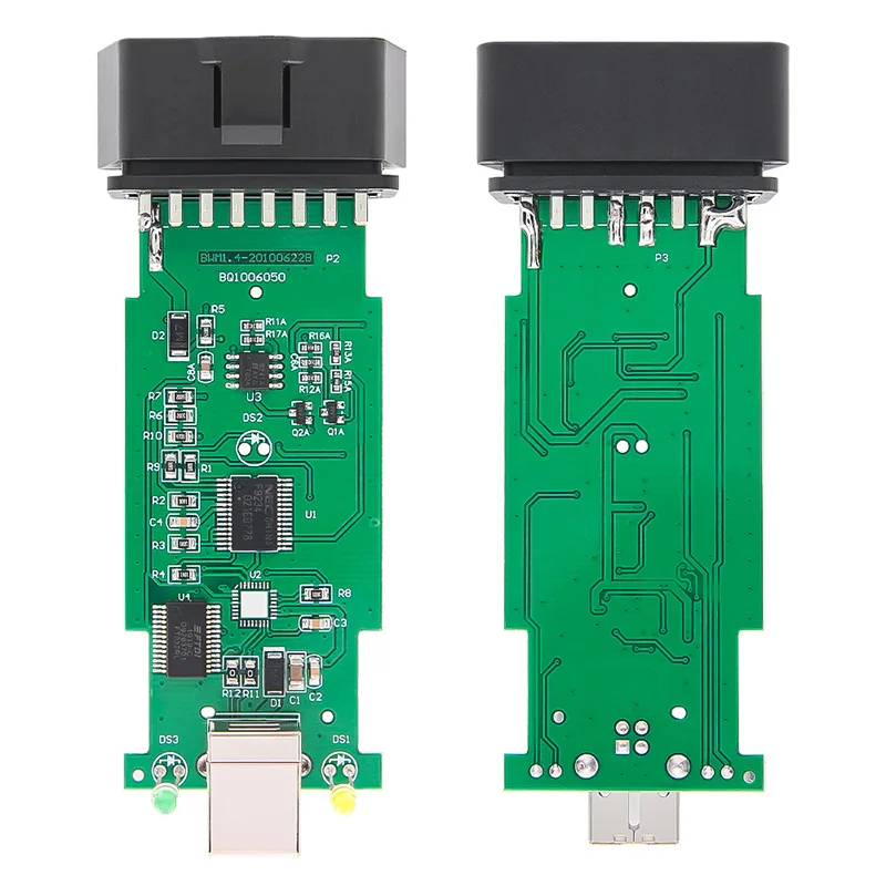 Считыватель кодов для BMW OBDII сканер 1.4.0 OBD USB диагностический интерфейс FTDI чип