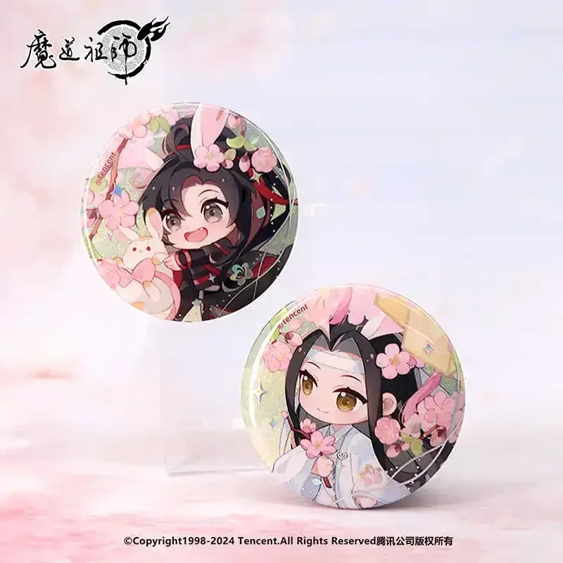 Аниме Mo Dao Zu Shi MDZS Wei Wuxian Lan Wangji Peach Blossom Series Косплей Значок Брошь Булавки Акриловая