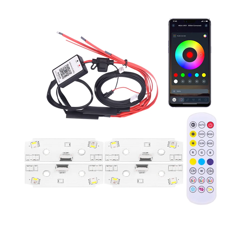 RGBW для BMW F8x 14-16 CSL Желтый 4-серии F82 DRL RGB Многоцветные светодиодные панели дневных