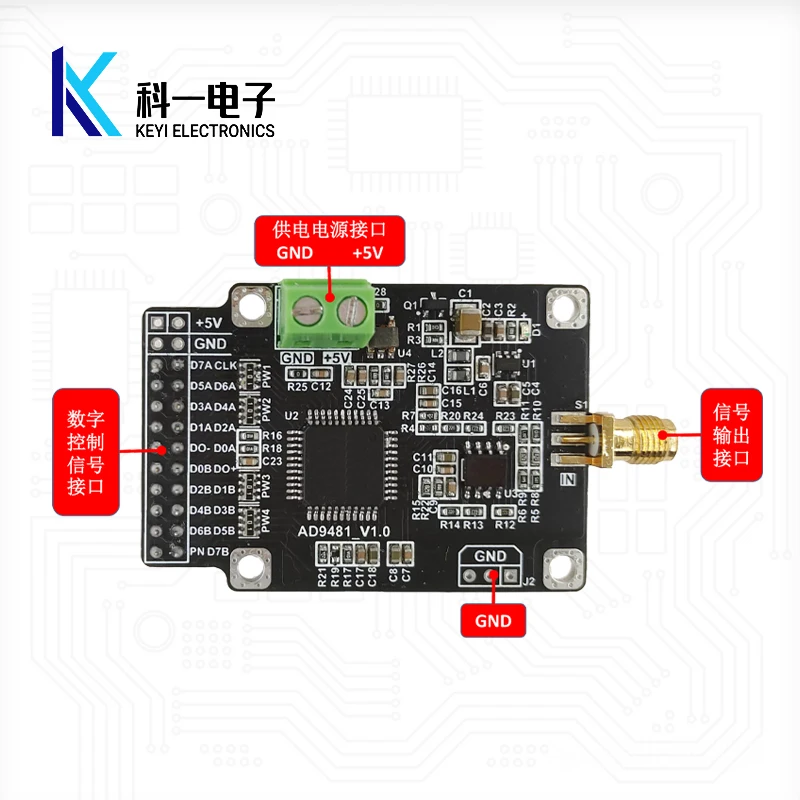 Модуль AD9481 8-битный параллельный высокоскоростной АЦП сбор данных модуль