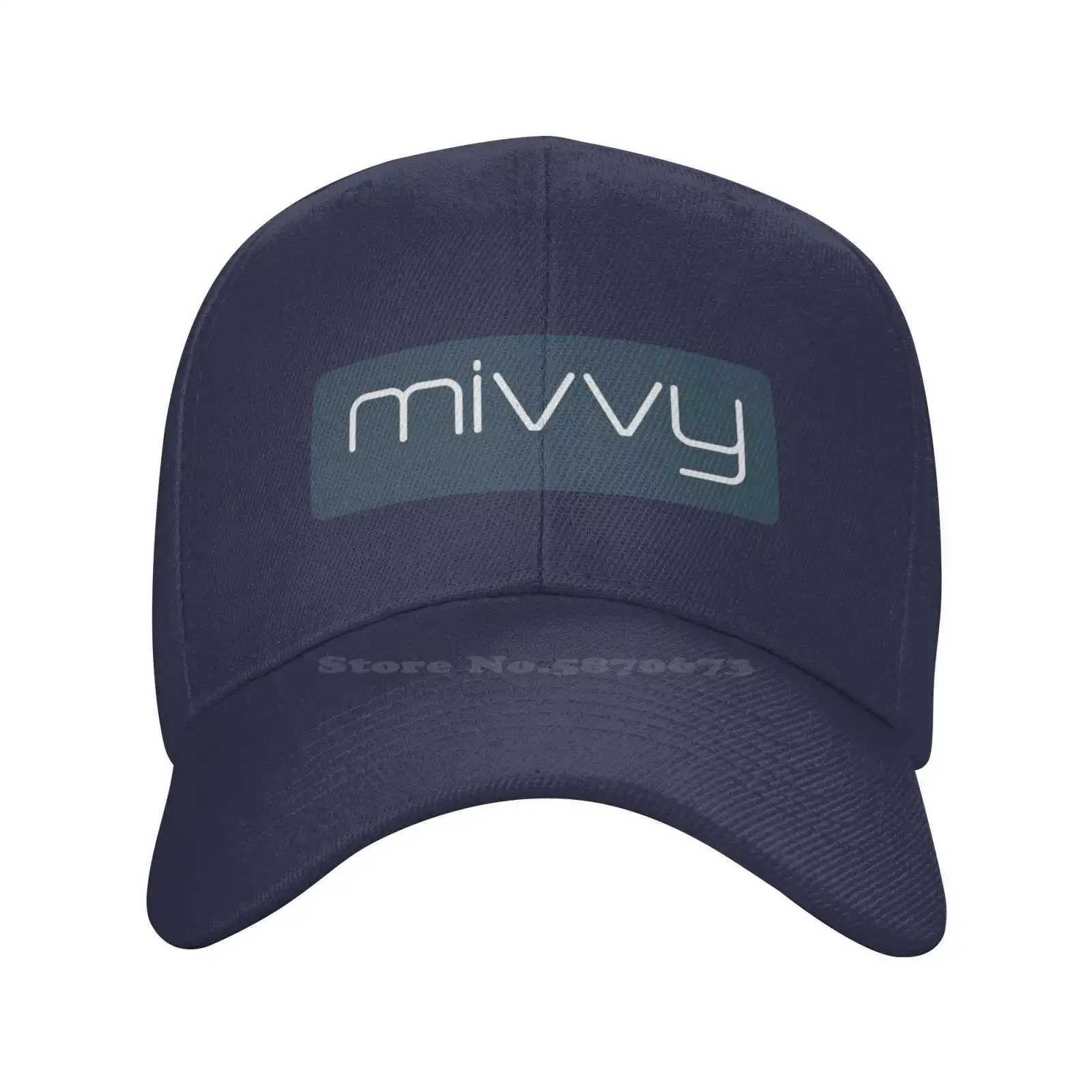 

Mivvy Logo Fashion quality Denim cap Knitted hat Baseball cap