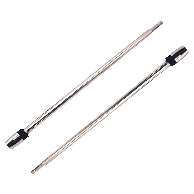 

2 Pack 300Mm/11.8Inch Long Magnetic Bit Holder, Extension Bar 1/4Inch Hex Shank Quick Change Magnetic Extension Adapter