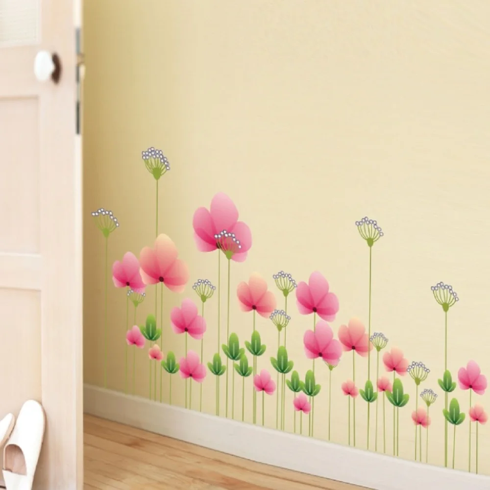 

Cncondom Flower Household Adornment Of The Sitting Room Wall Stickers On The Wall