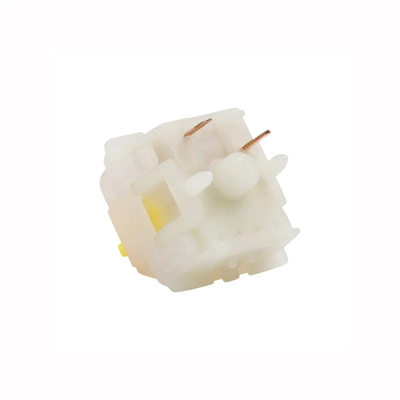 

Переключатели Gateron Milk pro, молочный, желтый, pro, красный, линейный, Lubed, переключатель SMD RGB mx stem для механической клавиатуры 5-контактный