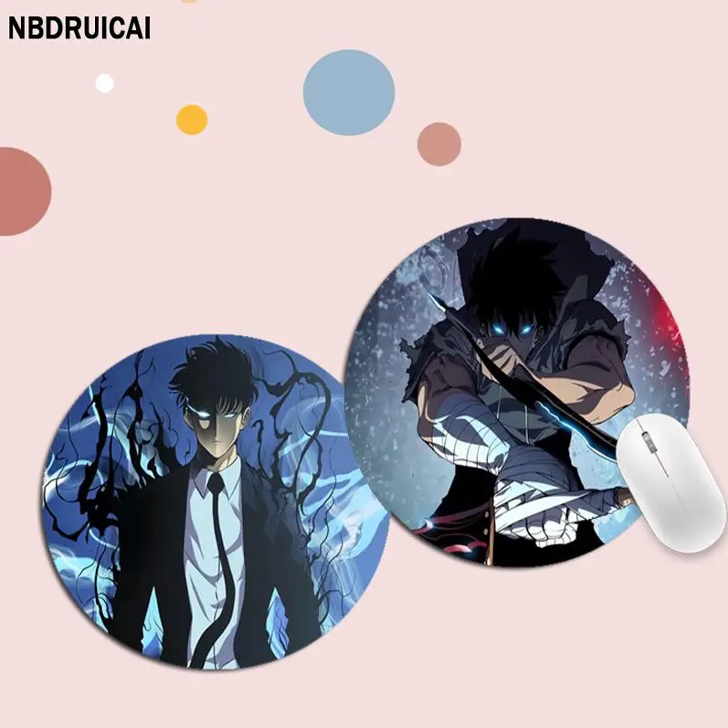 

Solo Leveling 22x22cm Round Kawaii Cartoon Anime Gaming Mouse Pad Keyboard Mouse Mats Deskpad Girls For Teen Girls Bedroom