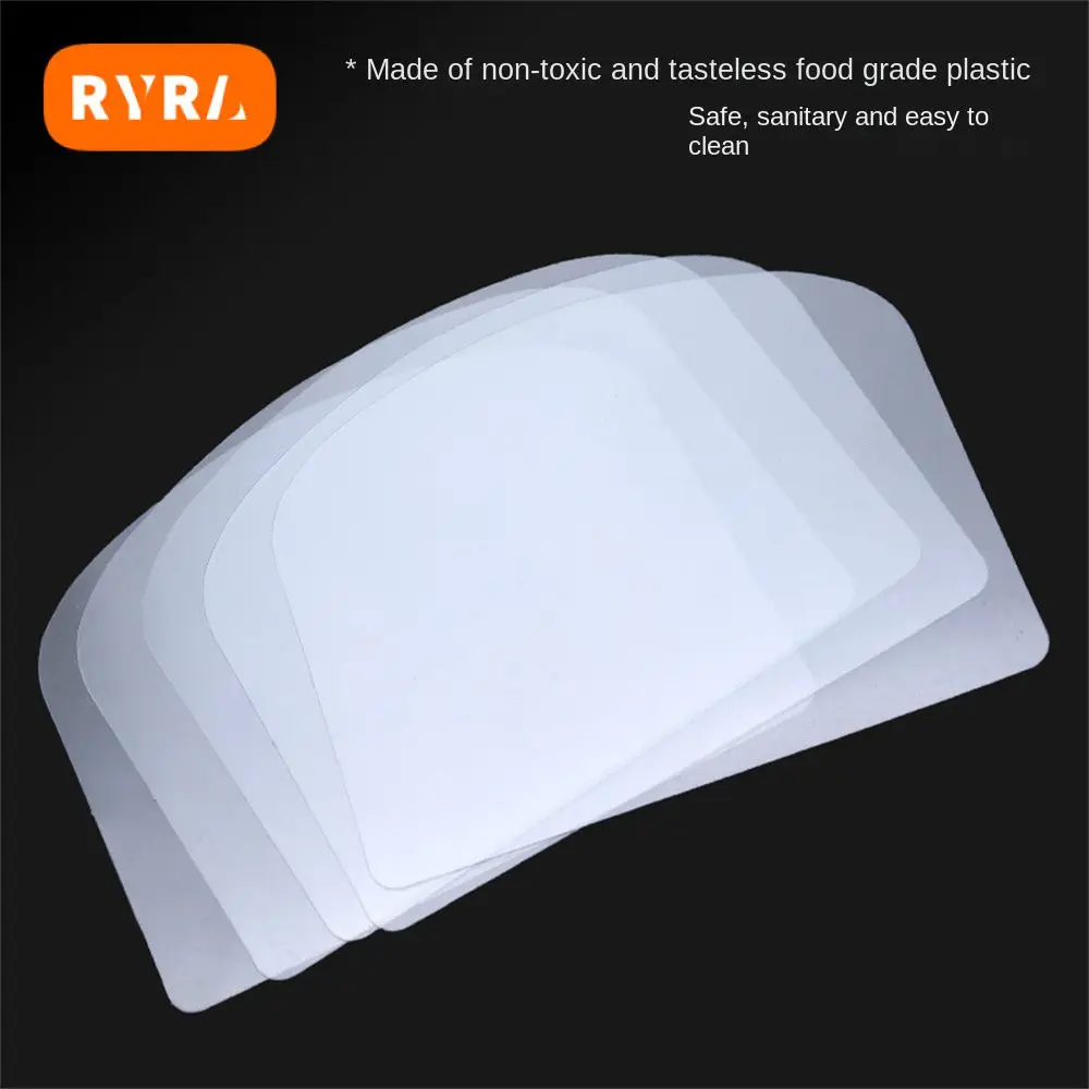 

Bread Pasty Scraper Anti Slip Pastry Slicer Plastic Dough Scraper Durable Transparent Tasteless Cake Tool Soft Cake Blade