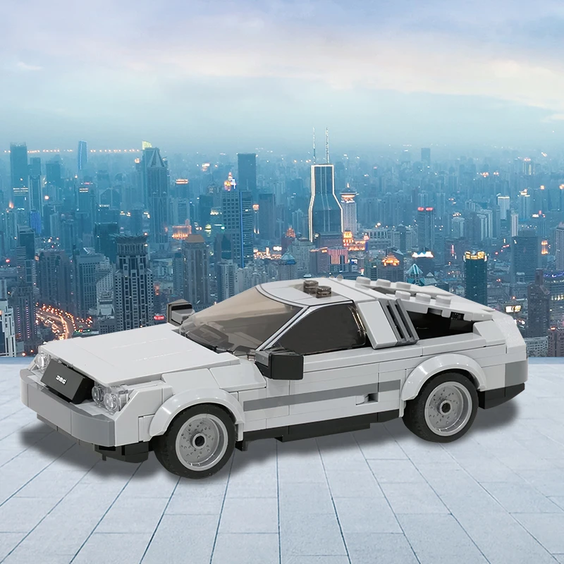

Строительный блок gobrick DeLorean, модель автомобиля, строительный блок Назад в будущее, машина времени, автомобильные кирпичи, игрушка для мальчи...