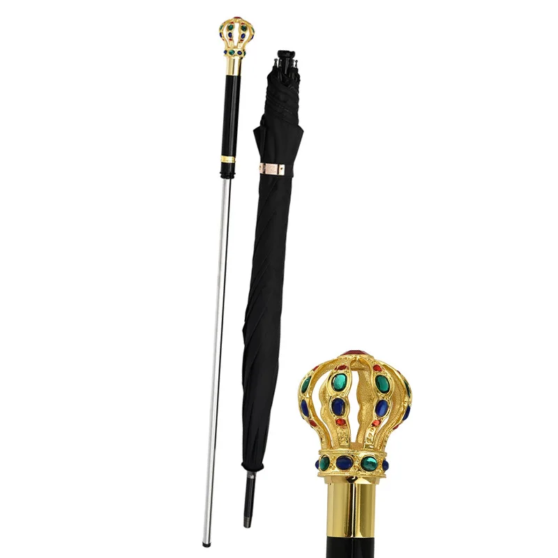 Ветрозащитный деловой зонт модный автоматический с длинной ручкой портативный