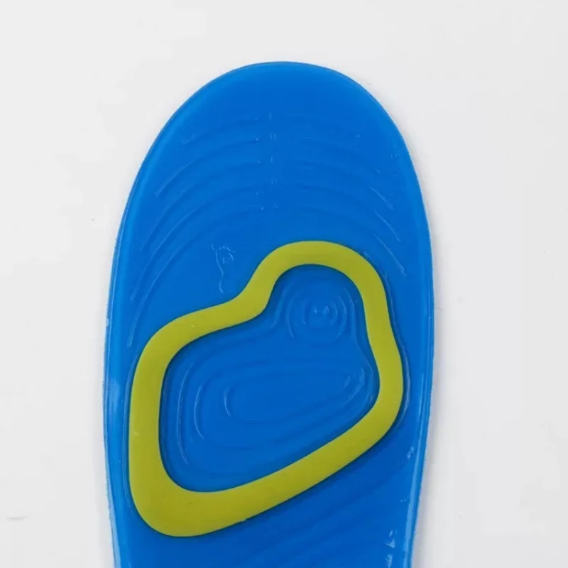 Силиконовые нескользящие гелевые мягкие стельки для спортивной обуви массажная