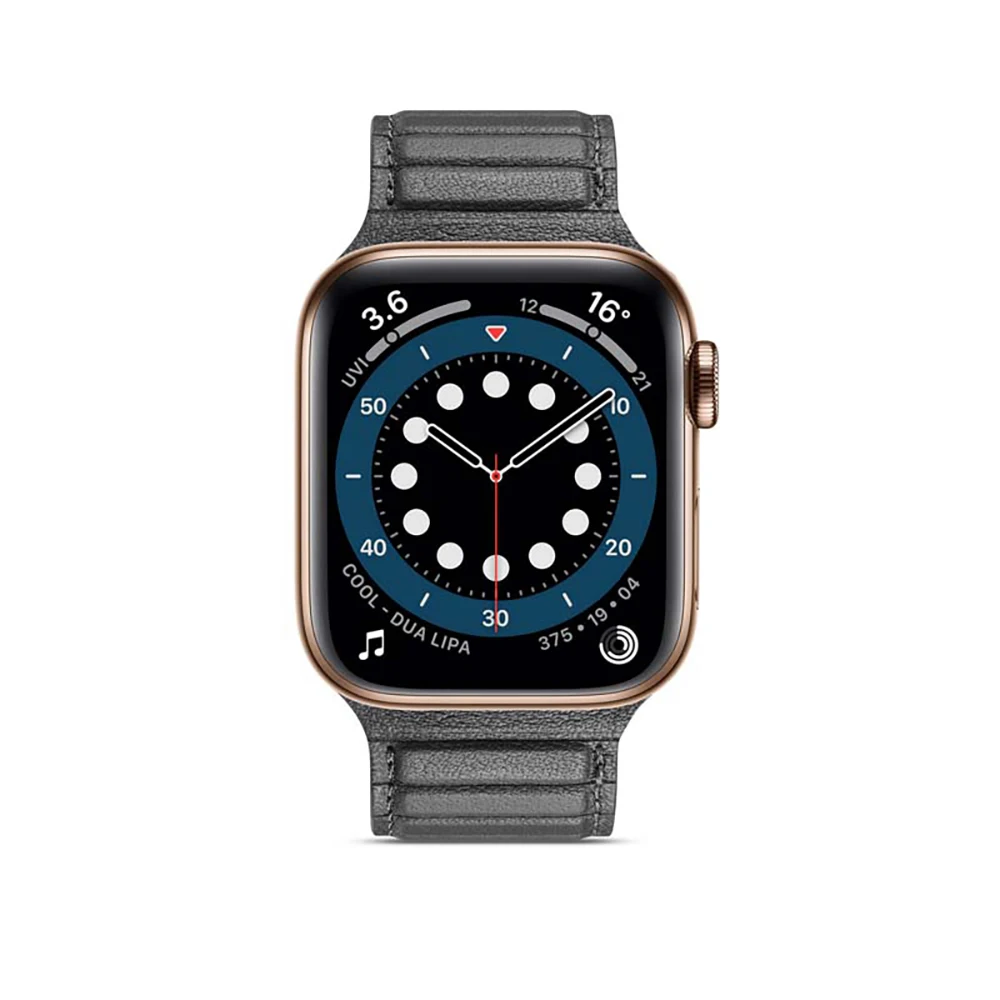 Leather Magnetic Loop Strap for Apple Watch 49mm 45mm 41mm 44mm 40mm 42mmReplaceable Bracelet Wristband for iWatch Ultra 87654SE