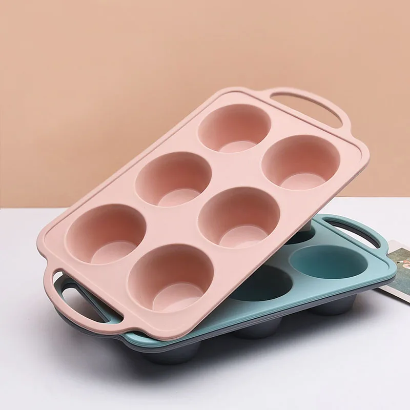 

Silicone Cake Baking Mold Bakeware Chocolate Half Ball Sphere Mold Cupcake Pan Pudding Jelly Cake DIY Muffin Mould Kitchen Tools