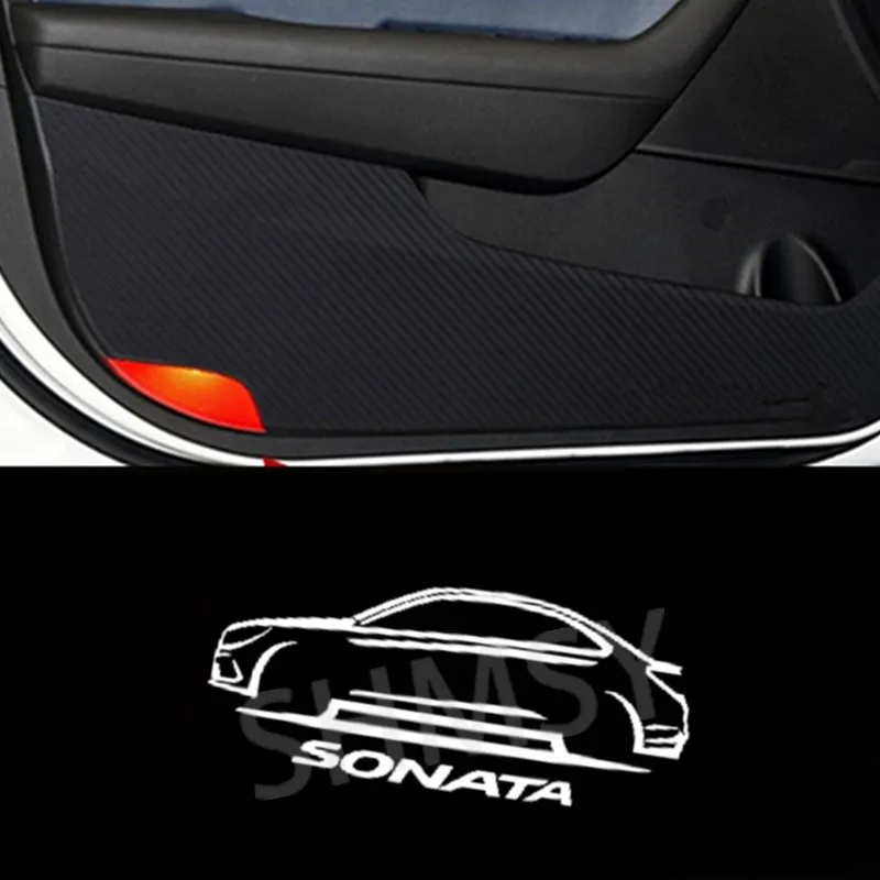 

2 шт., автомобильные лампы для дверей Hyundai Sonata 8 2010-2014 2011 2012 2013