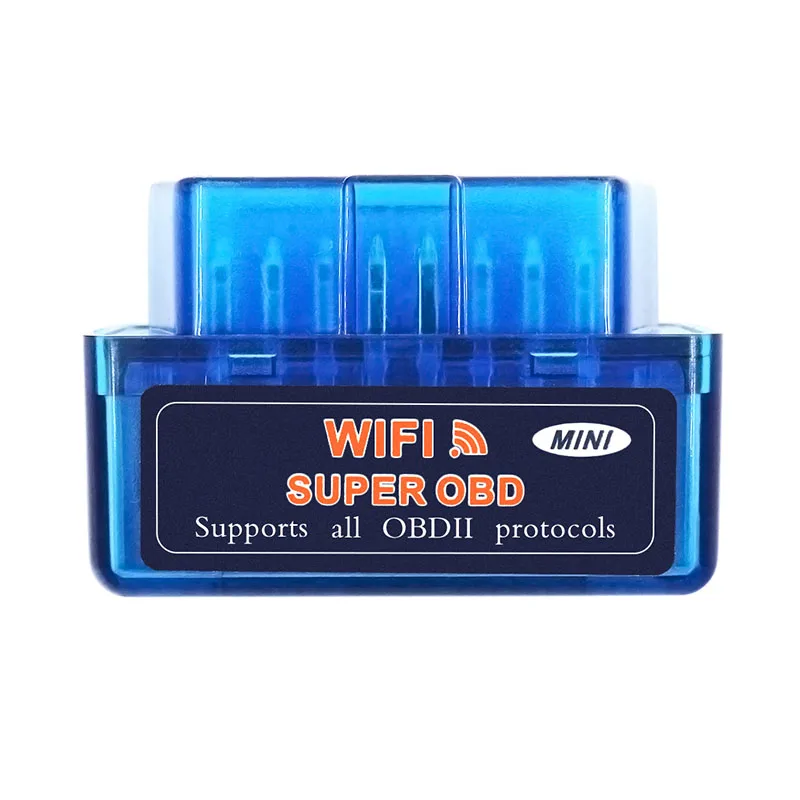 Считыватель кодов OBD2 Super Mini ELM 327 WIFI V1.5 автомобильный диагностический сканер Wi-Fi 1 5