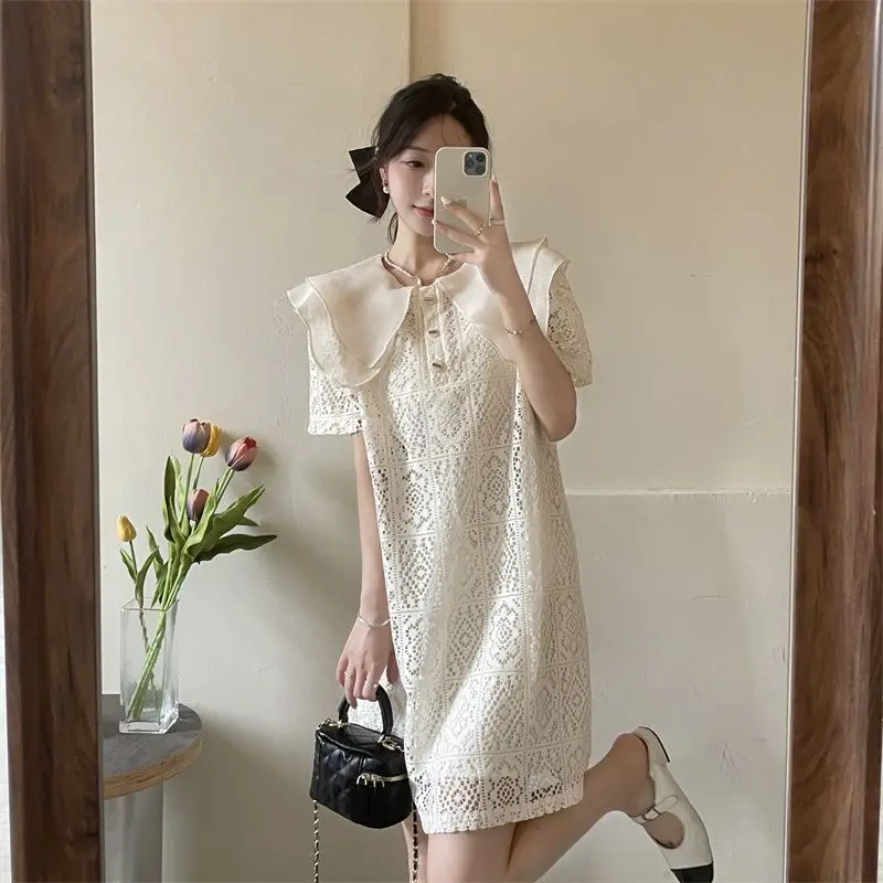 Женское платье-поло новое летнее платье 2024