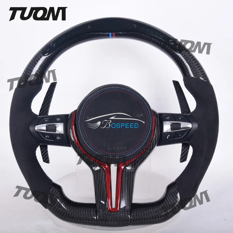 

Suitable For BMW Modified M Series True Carbon Fiber Steering Wheel F07 F10 F30 F31 F32 F33 F82 F84 F87