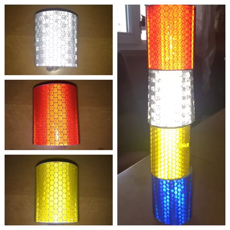 

Светоотражающая лента для безопасности дорог, 100x5 см