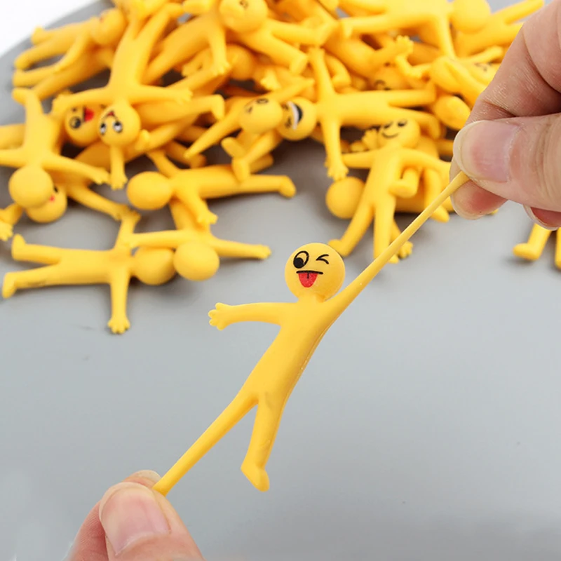 

20Pcs Funny Smiley Yellow Man Children Toys Wedding Gifts For Guests Party Favors Kids Child Birthday Party Gifts Pinata Filler