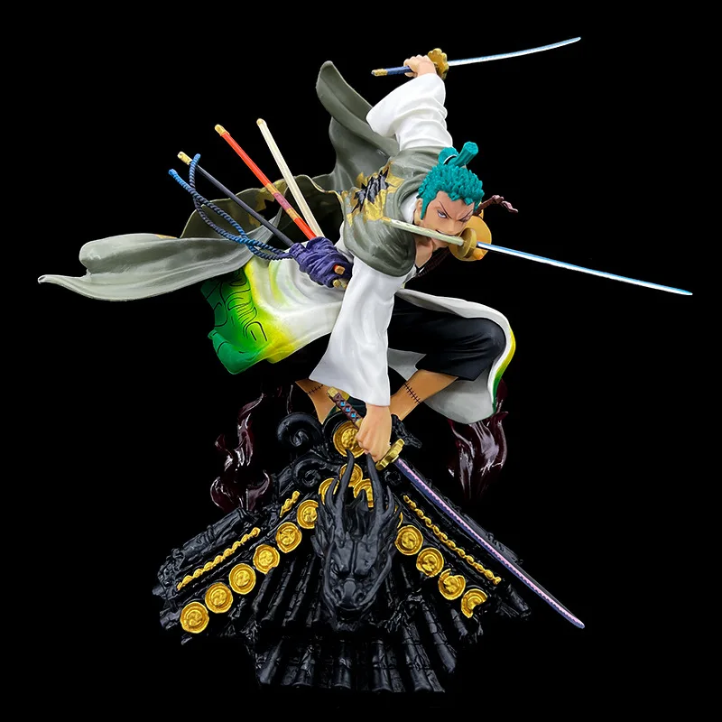 

31CM Roronoa Zoro Figurine Anime Action Figure Adult Children Toys Kids Cartoon Dolls Gift PVC Model Decoration