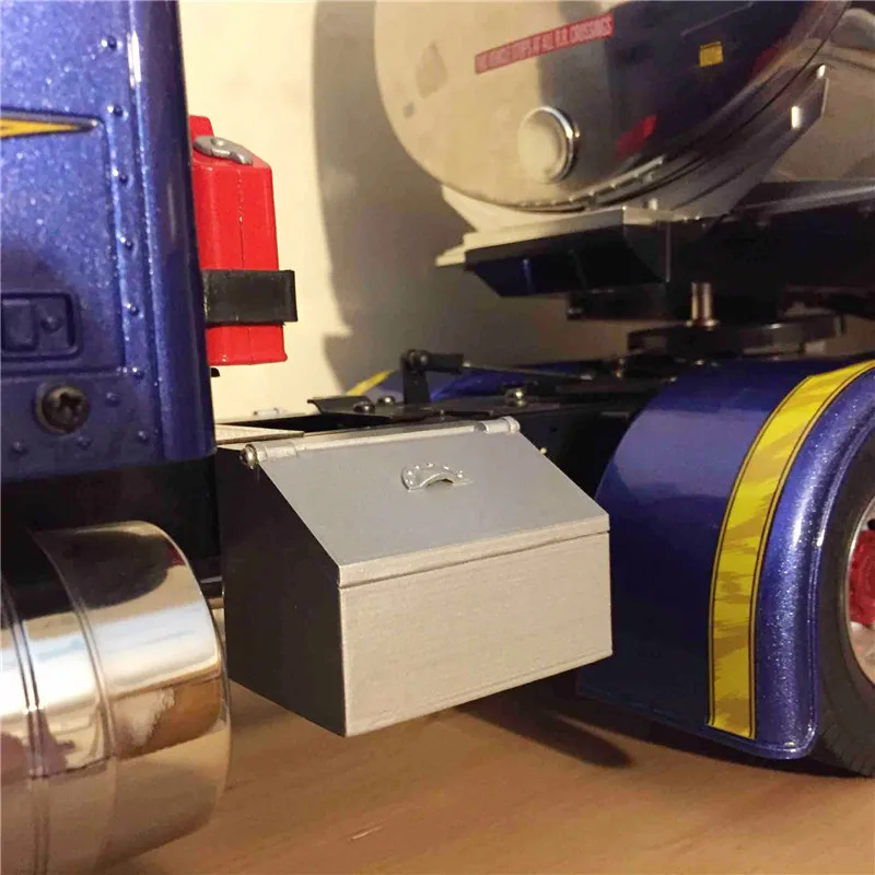 

Tamiya ящик для инструментов с буксировочной головкой и глиняной головкой, боковая коробка, ящик для инструментов модели King