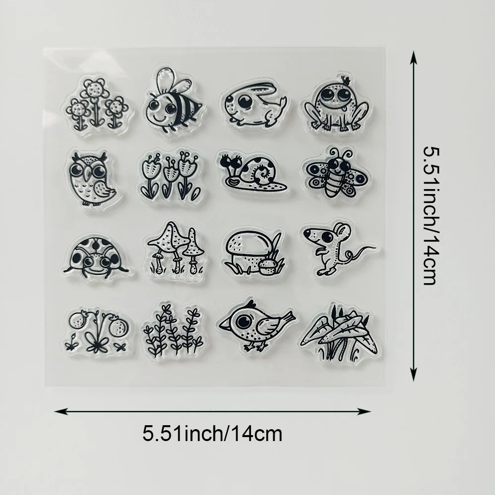 С Днем Рождения/кошка прозрачные штампы/печать для сделай сам Скрапбукинг