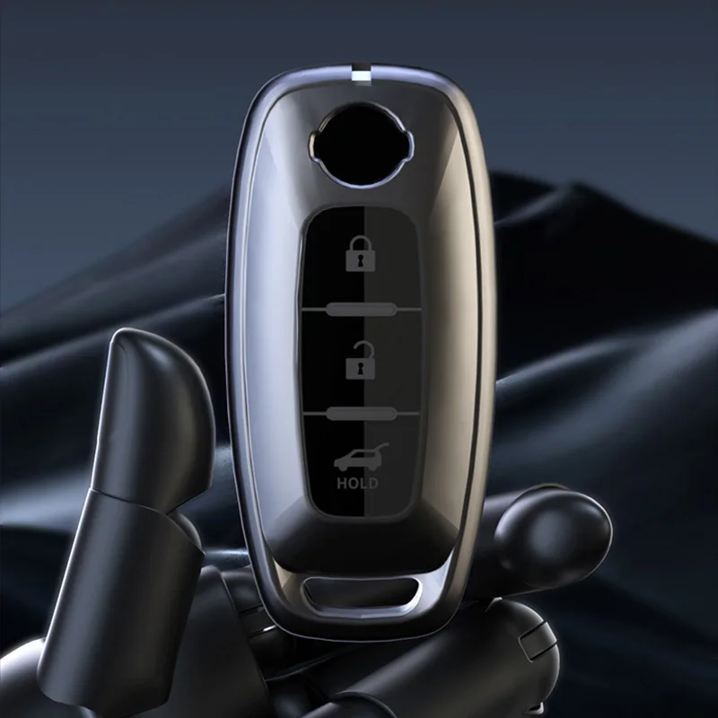 

Nissan X-Trail T33 Qashqai J12 Teana Altima Ariya Чехол Для Дистанционного Ключа Автомобиля 3-кнопочный Универсальный Чехол Д...