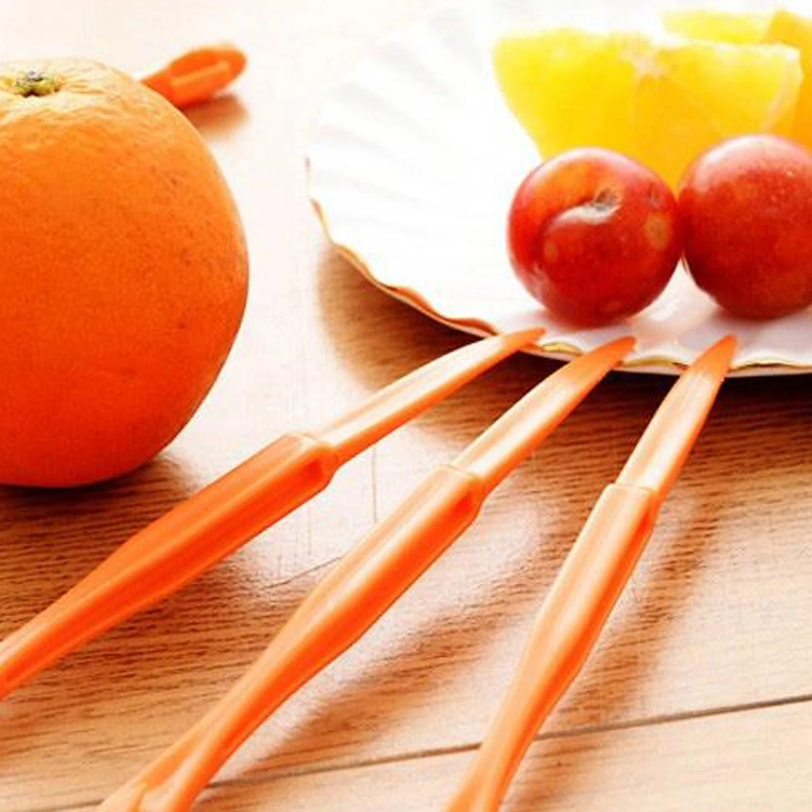 Инструменты для очистки апельсинов пластиковая Овощечистка инструмент удаления