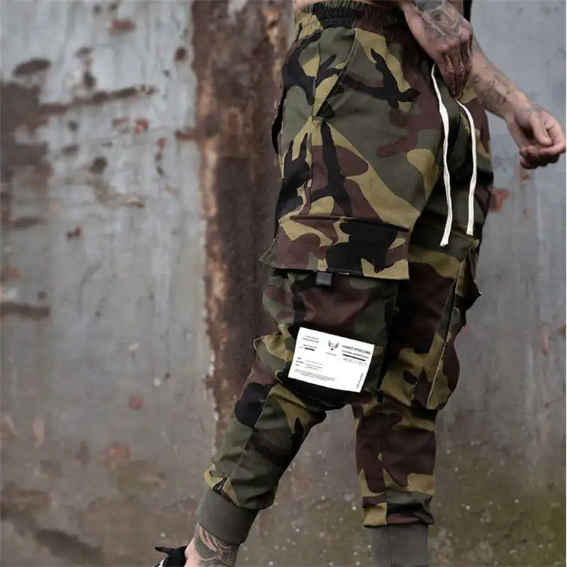

2023 New Camouflage Pants Men Spring Autumn Jogger Pants High Quality Fashion Trousers Multi-pocket Casual Pants Men Sweatpants