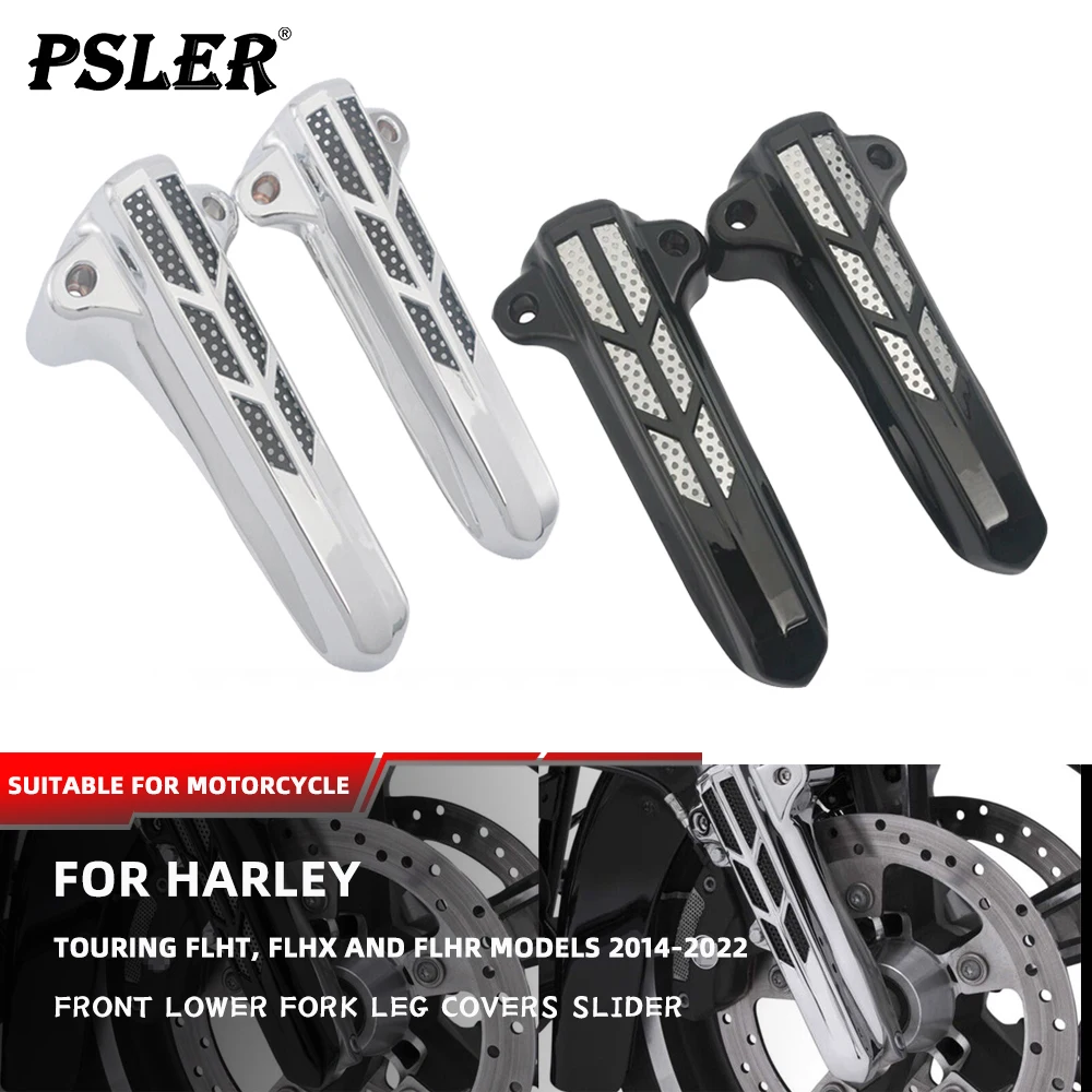 Передние крышки вилки Mototcycle для Harley Touring Road King Street Glide Ultra Limited FLHT FLHX FLHR 2014-2022 Передние крышки вилки Mototcycle для Harley Touring Road King Street Glide Ultra Limited FLHT FLHX FLHR 2014-2022