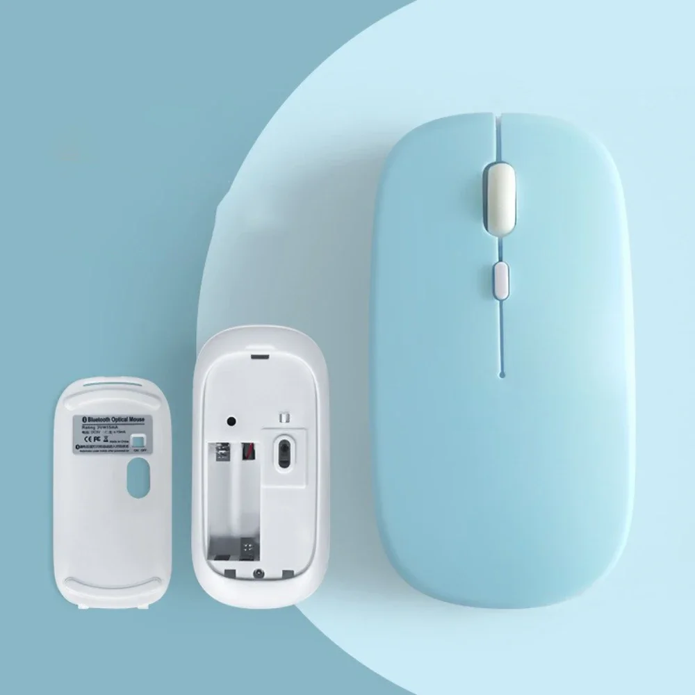 XIAOMI Бесшумная Bluetooth-мышь Marcaron Компьютерный ноутбук Оптическая бесшумная мышь Беспроводная мышь для iPad Samsung Tablet Универсальные мыши (art.: 3920cd9bcedfc) - 3920cd9bcedfc