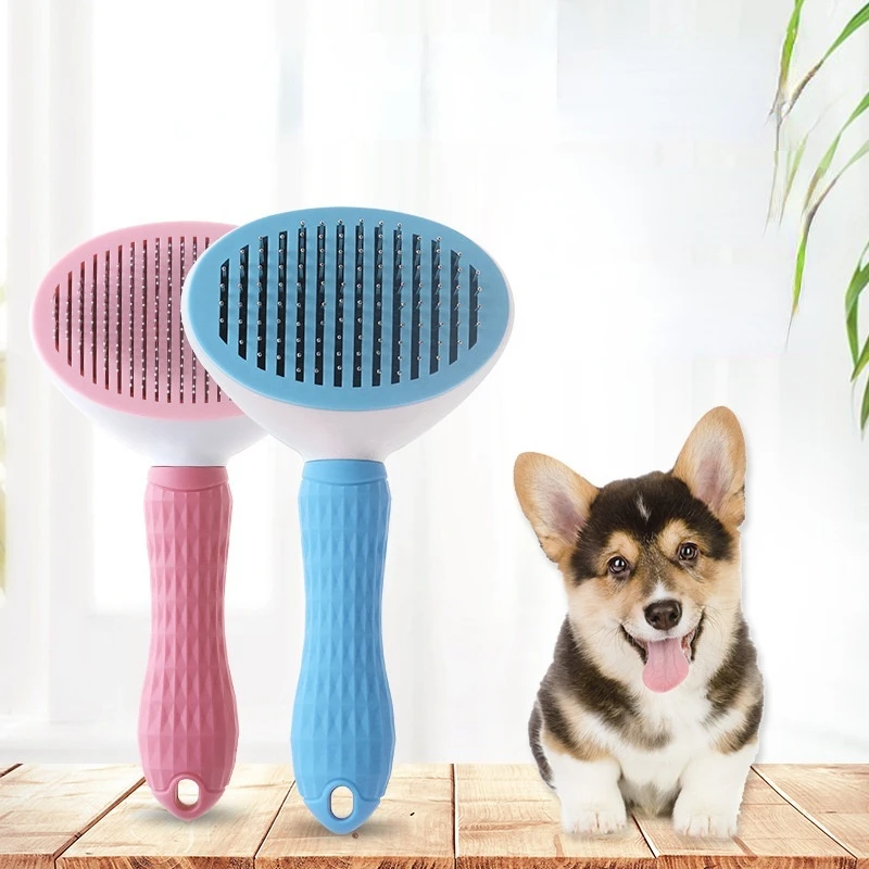 

Hair Cleaning Brush for Dog and Cat Removes Undercoat Tangled Massages Particle Pet Comb Improves Circulation Pet Supplies